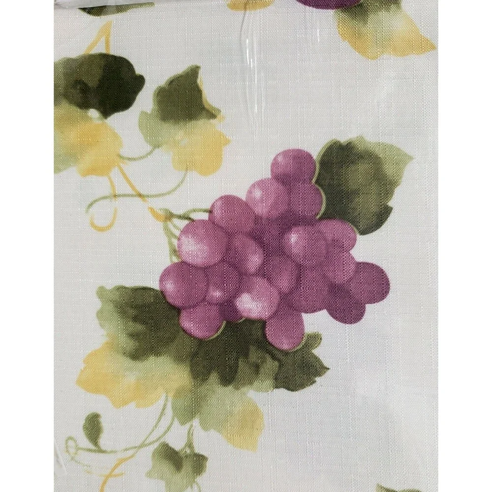 Printed Fabric Tablecloth, 60